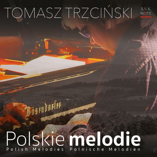 Tomasz Trzciński : Polskie melodie, cover albumu